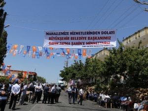 Sarı Salkım’dan Şahin’e Hizmet Teşekkürü