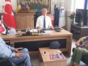 Şehit Aileleri Başkanı Esin’den Başkan Kale’ye Anlamlı Ziyaret