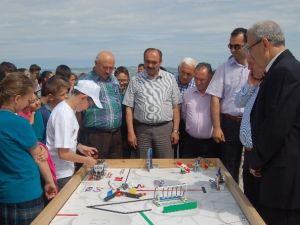 Lapseki İlçesinde Teknoloji Sergisi Açılışı