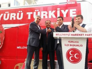 MHP Milletvekili Günal, Seçim Çalışmalarına Kumluca İlçesinde Devam Etti