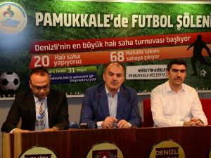 Pamukkale’de Futbol Turnuvası Düzenlenecek