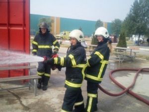 Hollandalı Öğrenciler, Stajını Kocaeli İtfaiyesi’nde Yaptı