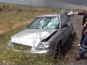 Uşak’ta Trafik Kazası, 1 Ölü