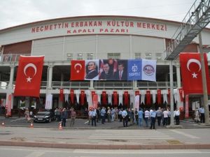 Necmettin Erbakan Kültür Merkezi Ve Kapalı Pazar Alanı Hizmete Açıldı