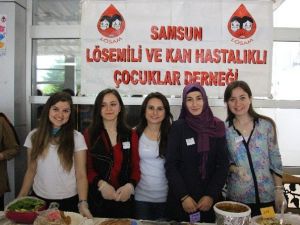OMÜ’lü Öğrencilerden Lösemili Çocuklar İçin Kermes