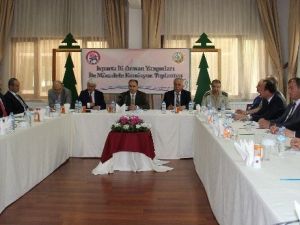 Orman Yangınlarıyla Mücadele Komisyonu Toplandı