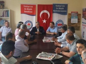 Boynukara’dan, Besni Eğitim-bir-sen’e Ziyaret