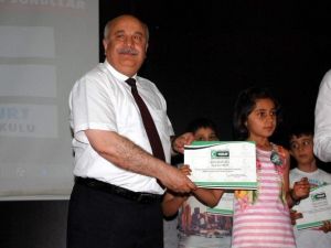 “Benim Yeşil Ayım” Yarışmasında Derece Yapan Öğrenciler Ödüllendirildi