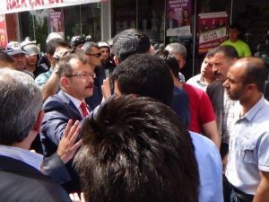 Başbakan Davutoğlu’nun Mitingi Sonrası Olaylar Çıktı