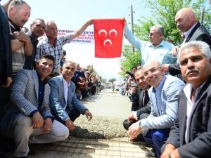 Büyükşehir’den Aladağ’a Yol