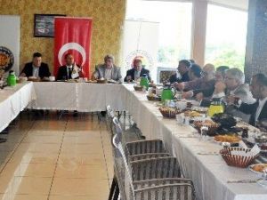 Başkan Uysal Sanayicilerle Buluştu