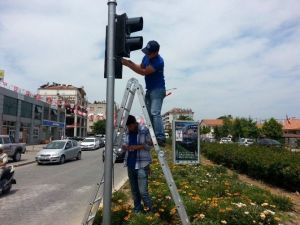 Ortaca’da Trafik Işıkları Yenilendi