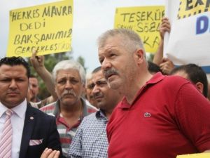 Taksicilerden Başkan Sözlü’ye Teşekkür