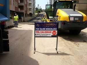 Altınordu’da Yollar Yenileniyor