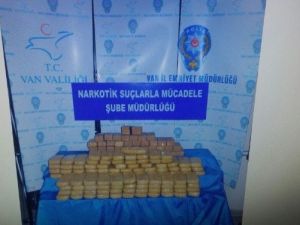 Yolcu Otobüsünde 71 Kilo Eroin Ele Geçirildi