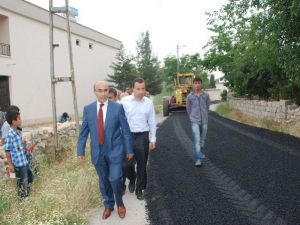 Vali Demirtaş, Asfaltlama Çalışmalarını Yerinde Gördü