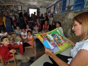 Bodrum’da Okul Deposu İnteraktif Kütüphane Oldu