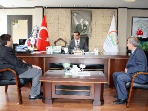 Prof. Dr. Yenidünya, Tarım İl Müdürlüğünü Ziyaret Etti