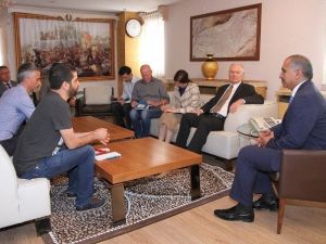 AGİT Heyeti Vali Koçak İle Görüştü