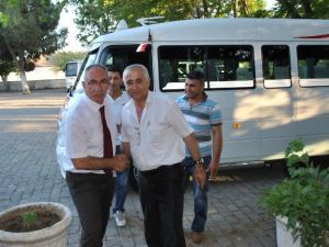 Başkan Kale’den Minibüs ve Servisçilere Ziyaret