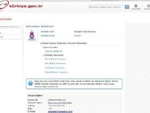 Şehzadeler Belediyesi E-devlet Kapısında