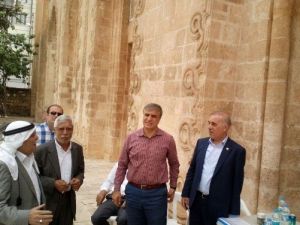 Kızıltepe’deki Tarihi Ulu Cami’de Restorasyon Çalışmaları Başladı