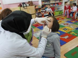 Tosya’da Çocuklara Diş Sağlığı Anlatıldı