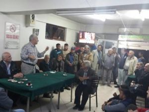 CHP Milletvekili Adayları Ağa Mahallesinde Halk İle Bir Araya Geldi