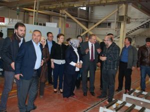 AK Parti Milletvekili Adayları Fabrikaları Geziyor