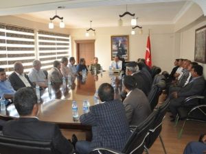Silopi’de Muhtarlar İle Seçim Güvenliği Toplantısı Yapıldı