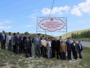 Bolvadin’de Şehit Savcı Mehmet Selim Kiraz İçin “Hatıra Ormanı” Oluşturuldu
