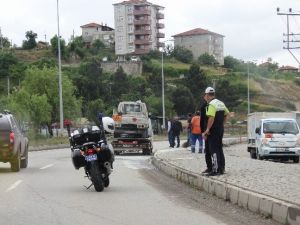 Tüp Dolu Kamyonetteki Yangın Korkuttu