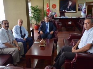 İl Defterdarı Işık’tan ÇOMÜ Rektörüne Ziyaret