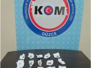 Düzce’de 17 Paket Bonzai Ele Geçirildi