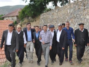 Grup Başkanvekili Ahmet Aydın, Köy Gezilerine Devam Ediyor
