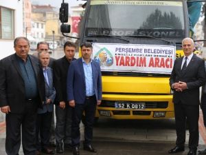 Perşembe’den Suriyelilere Yardım