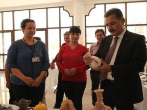 Tortek Kursiyerleri Bir Yıllık Ürünlerini Sergiledi