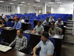 Başkan Kamil Saka Daire Müdürleri İle Aylık Olağan Toplantısını Yaptı