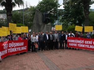 İşten Çıkarılan İşçiler Mudanya Belediyesi’ni Protesto Etti