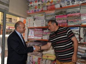 Vali Çakacak’tan Esnaf Ziyareti