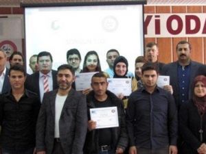 Sorgun’da 29 Kursiyere Sertifika Verildi