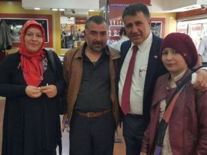 MHP Adayları Çimen Ve Hızarcı Esnafın Sorunlarını Dinledi