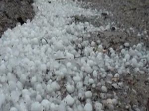 Haymana’da 20 Dakikalık Dolu Çiftçiyi Üzdü