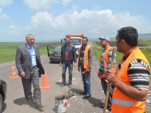 AK Parti Milletvekili Adayları Arpaçay’da Muhtarlarla Buluştu