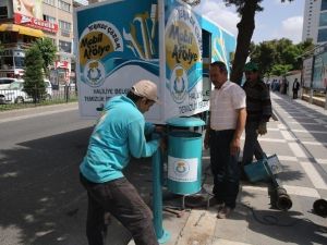 Haliliye Belediyesi Çöp Kutularını Yeniledi