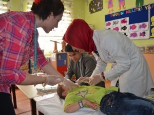 Belen’de 200 Anasınıfı Öğrencisine Ağız Ve Diş Sağlığı Taraması Yapıldı