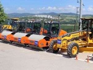 Ulaşım Yeni İş Makineleriyle Güçlendi
