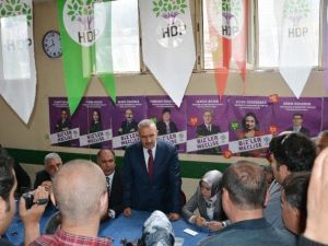 AK Parti Van Milletvekili Adaylarından HDP’ye Ziyaret
