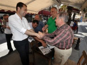 Milletvekili Adayı Tuna Esnafın Sorunlarını Dinledi