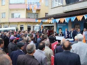 AK Parti Milletvekili Adayları Kurucaşile Ve Avara’da Halka Hitap Etti